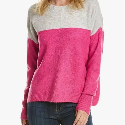 Vince Camuto Women's Colorblock Cozy Sweater