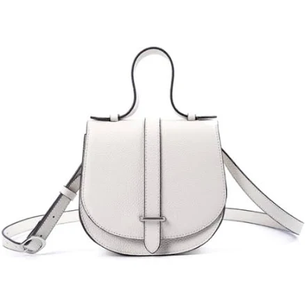 Handmade Cow Leather Saddle Bag