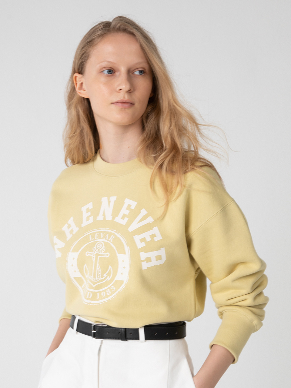 Whenever Print Sweatshirt