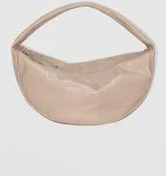 By Far Maxi Cush Dryland Creased Calf Leather Shoulder Bag
