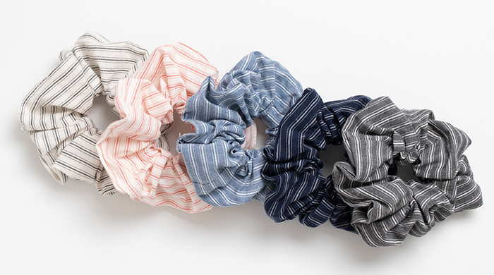 STRIPE SCRUNCHIE_(5colors)