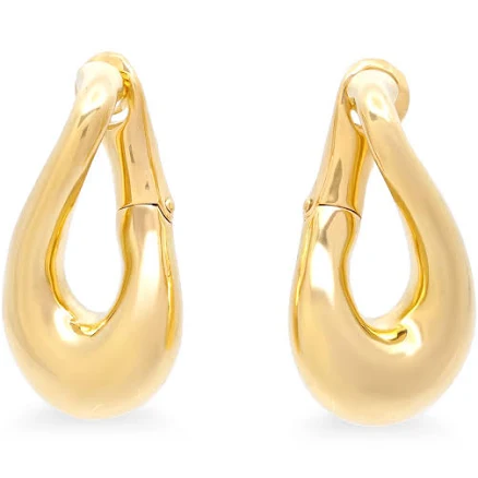 Fred of Paris 18K Gold Infinity Drop Earrings