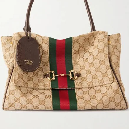 Gucci-Medium Paparazzo Top-handle Bag in Canvas