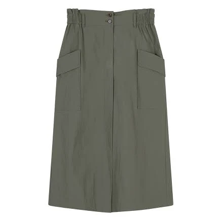 LAP H-line Midi Skirt with Pockets