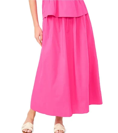 Vince Camuto Women's Woven Maxi A-Line Skirt