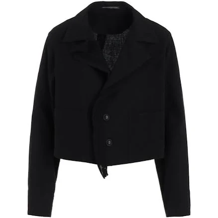 COTTON FLAX VIYELLA CROCHET 3-Button BLOUSON