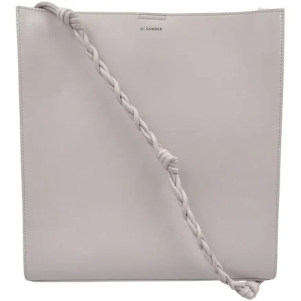 Jil Sander Medium Tangle Leather Shoulder Bag