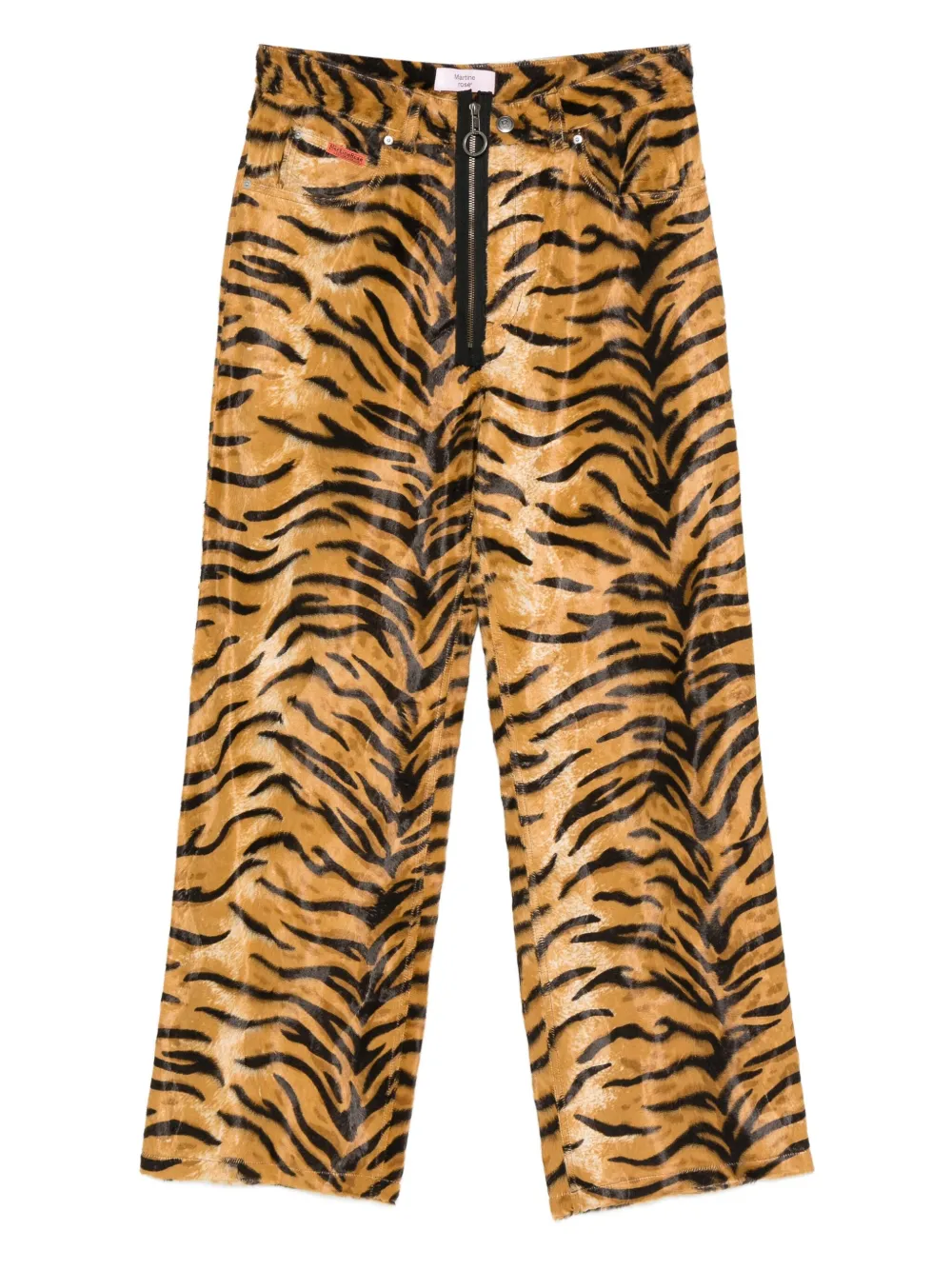 Tiger-print Track Pants