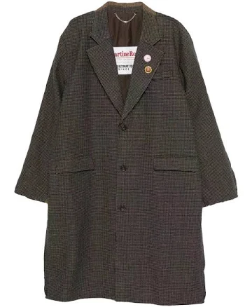 Martine Rose Check-Pattern Coat