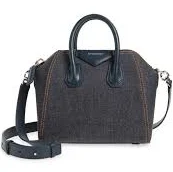 Givenchy Women's Mini Antigona Denim Crossbody Bag