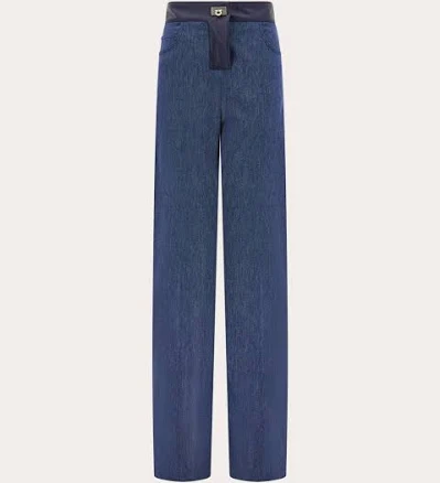 Ferragamo Women Five pocket trousers