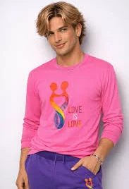Full Color Crew Neck Long Sleeve T-Shirt