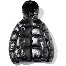 SHINE PUFFER - Black / 4XL