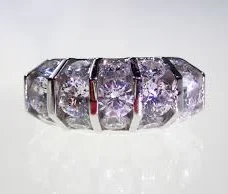 Tikoonz Iced Out Silver 925 Real Ice Ring