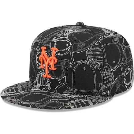 New Era New York Mets Cap Scramble 59FIFTY Fitted Hat