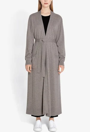 Archibald London Women's Cashmere Belted Robe