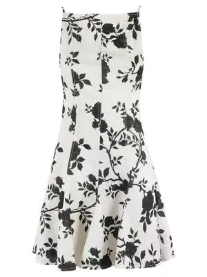 Floral-print Mini Dress
