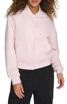 Champion Women's Cropped Varsity Jacket