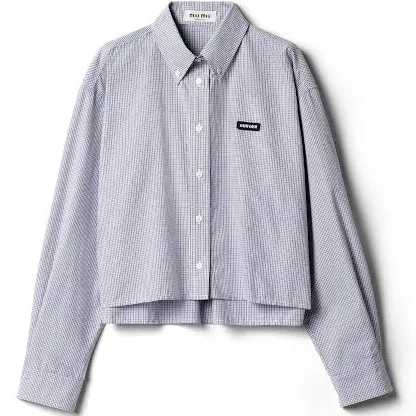 Miu Miu Poplin Women Shirt