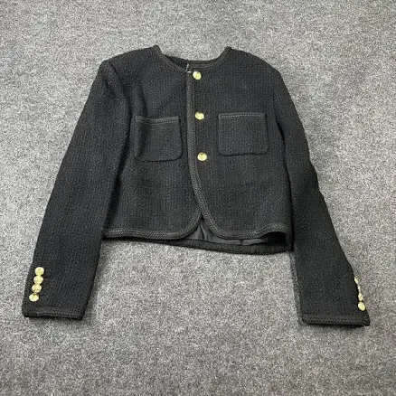 CELINE Women's Chasseur Bouclette Tweed Hunter Jacket