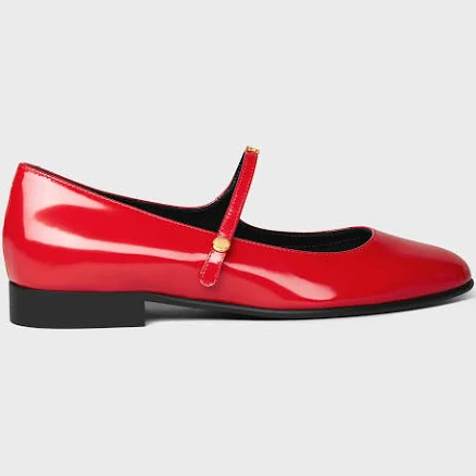 CELINE Women's City Ballerina Calfskin Leather