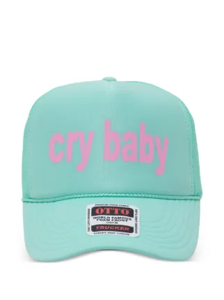 Letter-print Baseball Cap