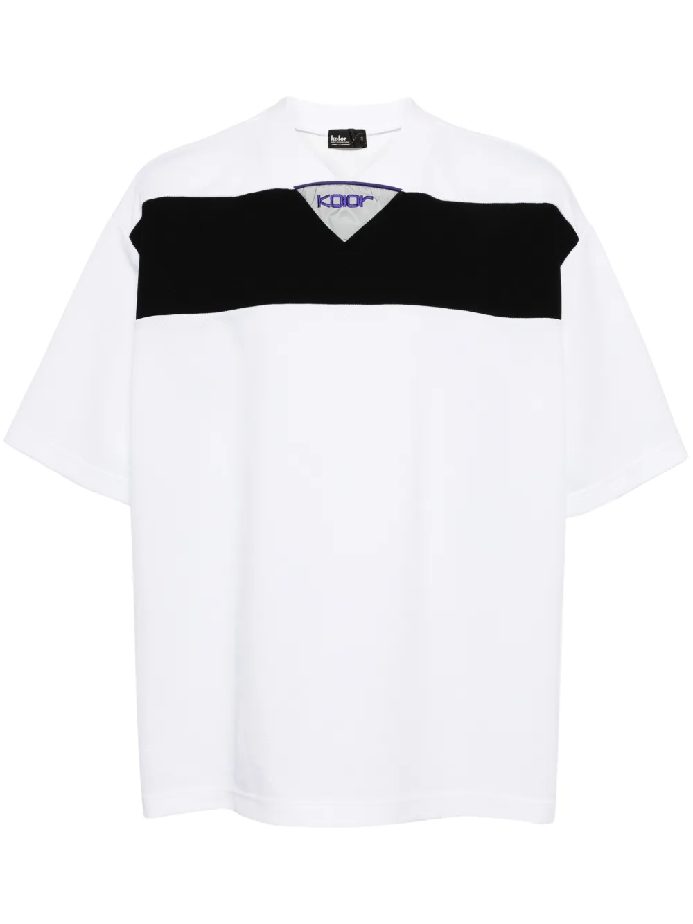 Stripe-detail Jersey T-shirt