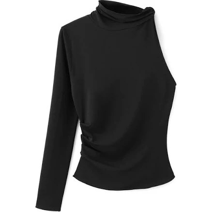 MANGO Asymmetrical Long-Sleeve T-shirt