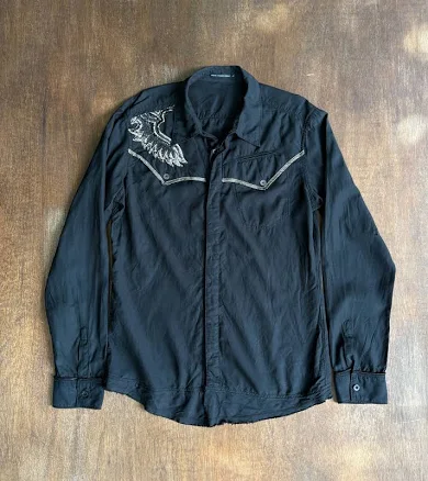 Marithe Francois Girbaud Embroidery Shirt