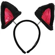 Springy Cat Ears Plush HeadbandSpringy Cat Ears Plush Headband
