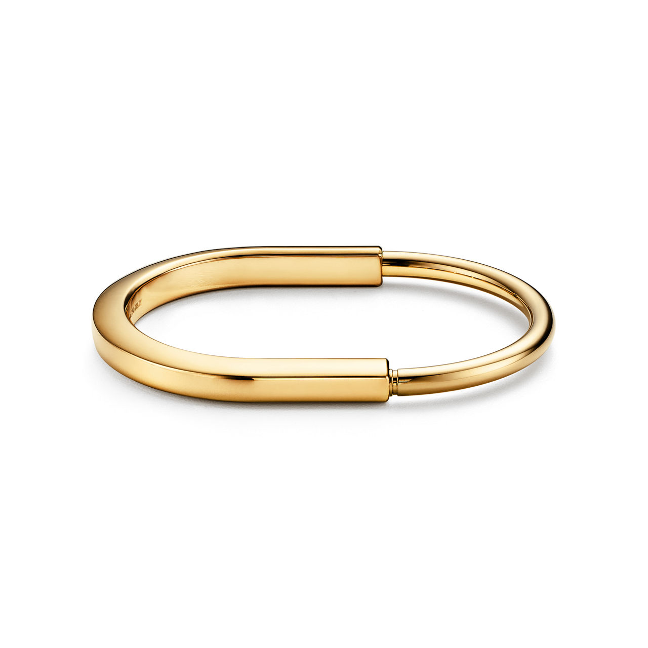 Tiffany Lock Bangle (Yellow Gold)