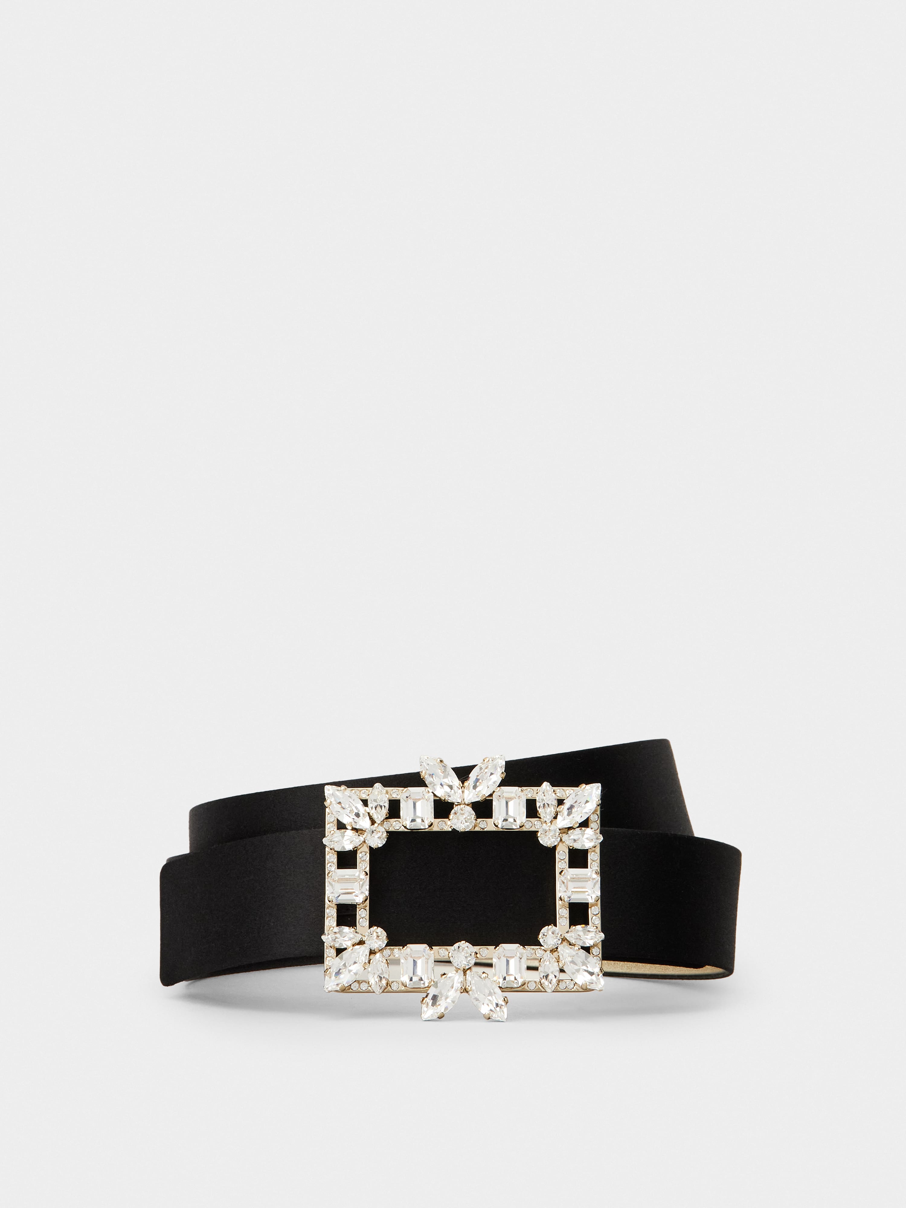 Broche Vivier Satin Belt