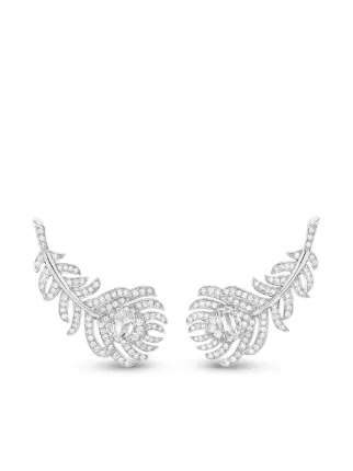 Plume de Paon Ear Clips