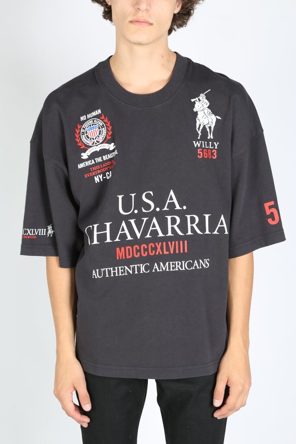 Willy Chavarria Canal Street Ruff Neck Tee
