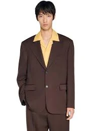 Oversized wool jacket