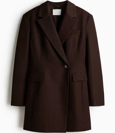 H&M Ladies Double-Breasted Jacket Dress