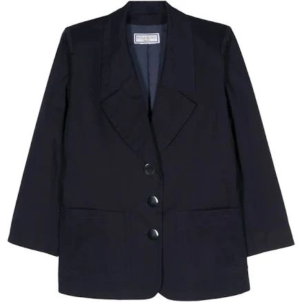 Saint Laurent Women's 1980s Single-breasted Blazer