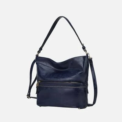 MKF Collection Sierra Vegan Leather Hobo Shoulder Bag