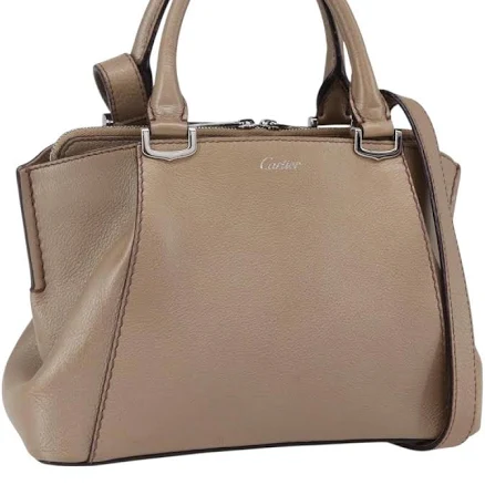 Cartier C de Cartier Leather Mini Bag