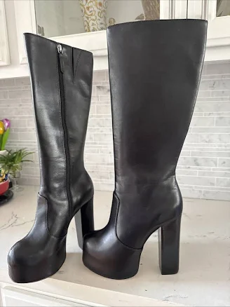 Schutz Aberdeen Leather Boots