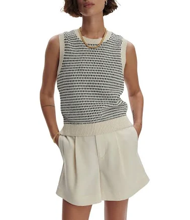 Knowles Textured Knit Vest