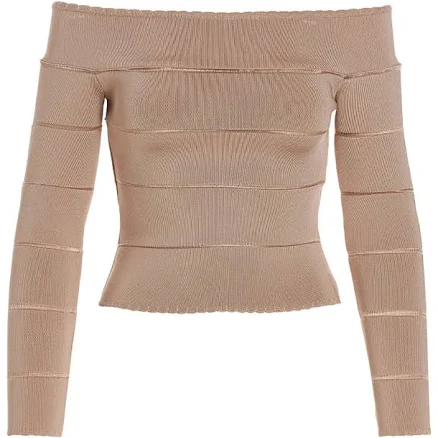 Alexandre Vauthier Women's Off-Shoulder Top