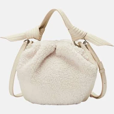 Oryany Selena Eco Fur Bucket Bag