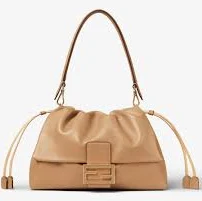 Fendi Women's Mamma Baguette Leather Shoulder Bag