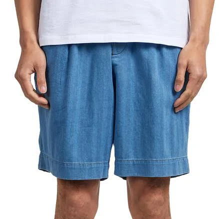 Men Universal Works Pleated Track Short