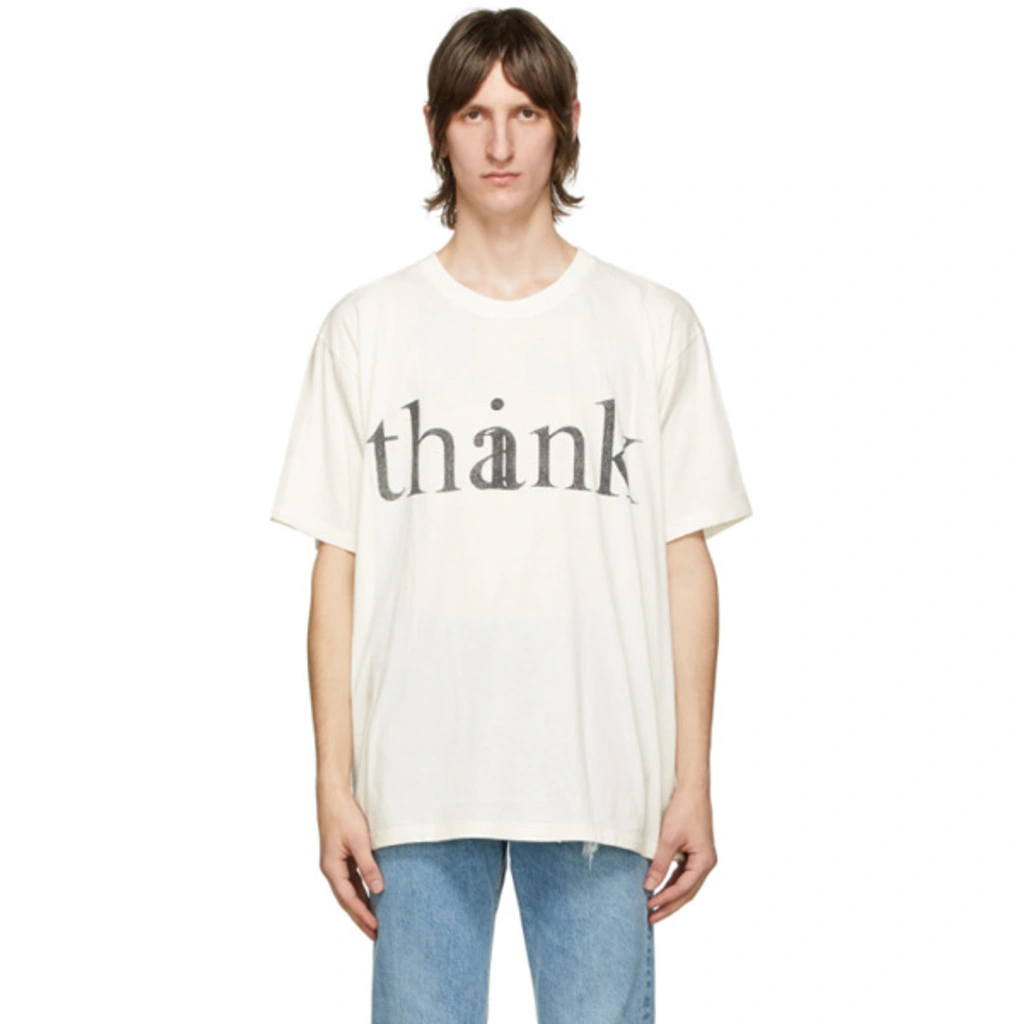 Oversized Think/Thank T-shirt