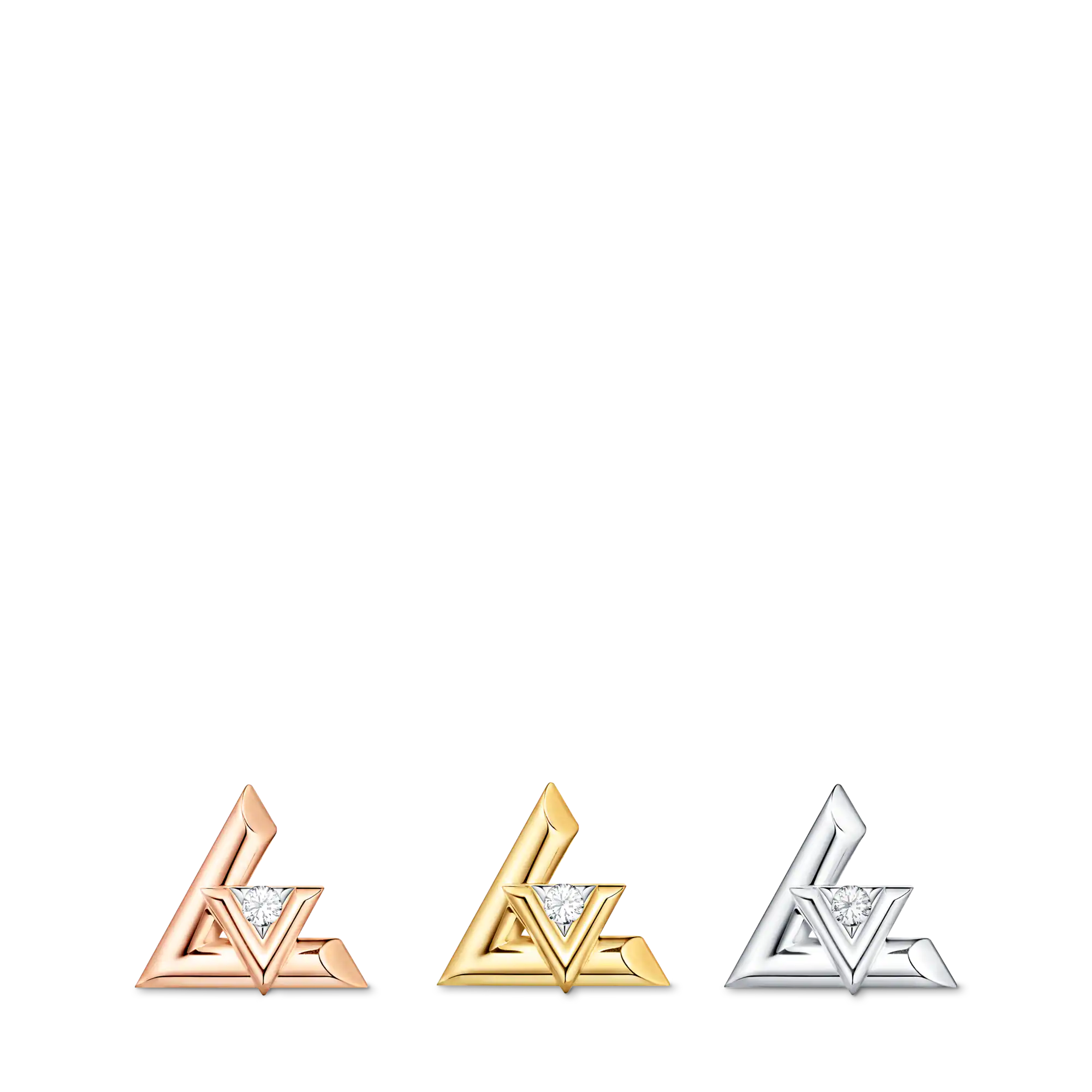 LV Volt Upside Down Earrings