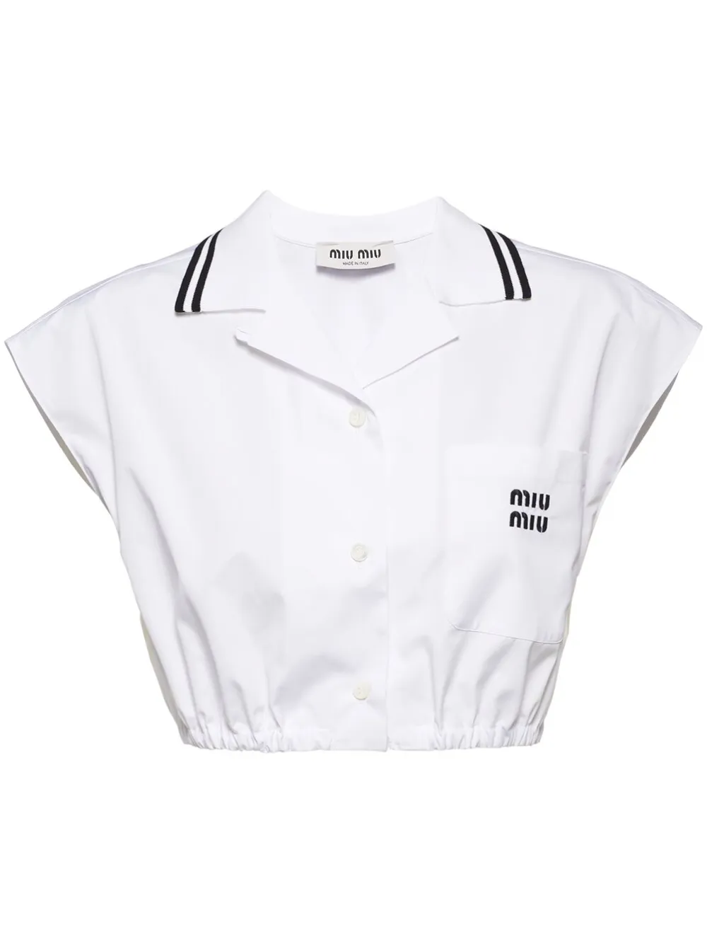 Logo-print Poplin Shirt