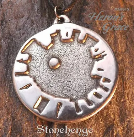 Stonehenge Pewter Pendant