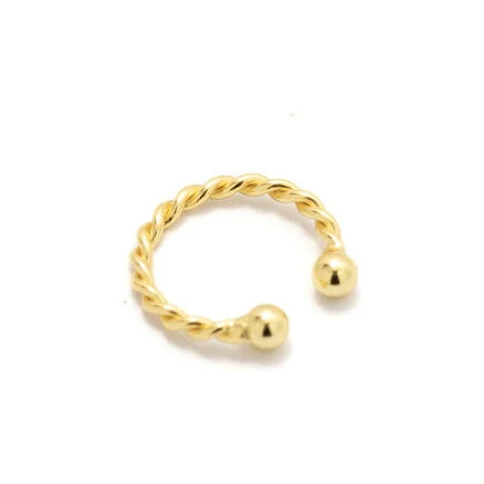 Rope ear cuff